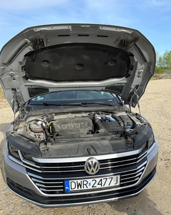 Volkswagen Arteon cena 105000 przebieg: 141000, rok produkcji 2018 z Siechnice małe 254